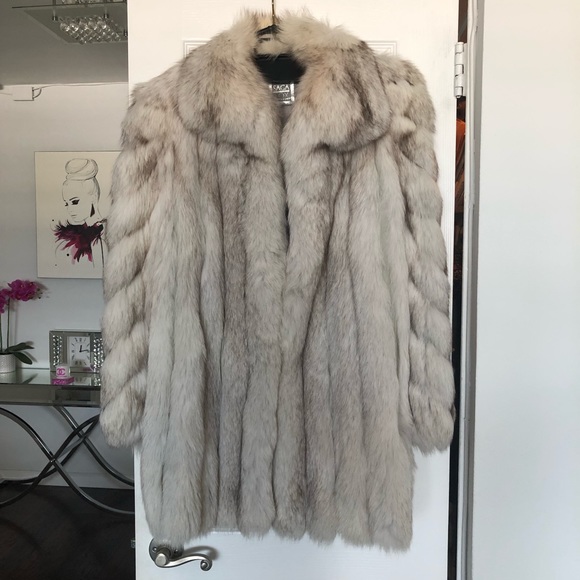 Saga Fox Real Fur - Picture 4 of 4